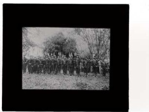 [Fotografia de uma unidade de infantaria]