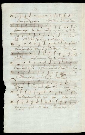 Bassus 2 Chori a 8 (Ach Herr las dein liebe Engelein)