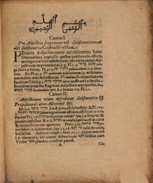 Minhāg we-saḥûtlešôn haq-qodeš Sive S. Scripturae Ebraeae Stilus Et Modus Loquendi : Probatis Regulis, etiam Exemplis in S. Theologia frequentatissimis, nec non LXX. Seniorum, Targumistarum & potiorum Rabbinorum &c. Interpretationibus explicatus & illustratus