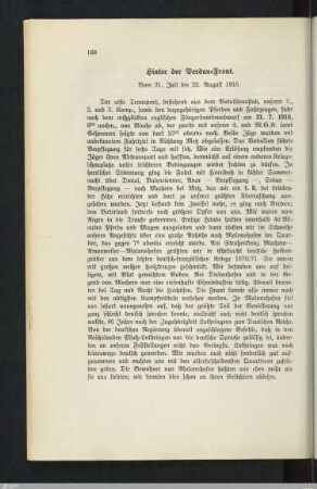 Hinter der Verdun-Front