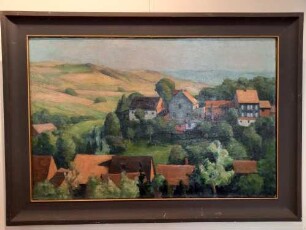 Ölgemälde / Kurt Hensel / Landschaft bei Kuventhal