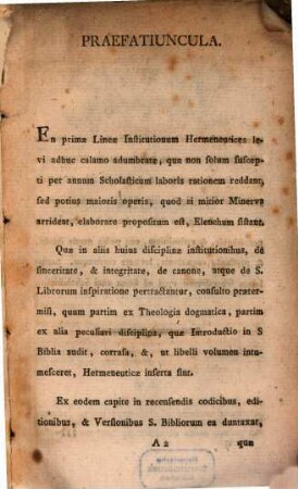 Brevis conspectus institutionum hermeneuticae