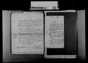 Schreiben von N.N. Hannenmuth [?], Müllheim, an August Lamey: Bericht über eine Reise.