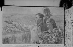 Ausstellung von sowjetischen Propaganda-Plakaten : Propagandaplakat