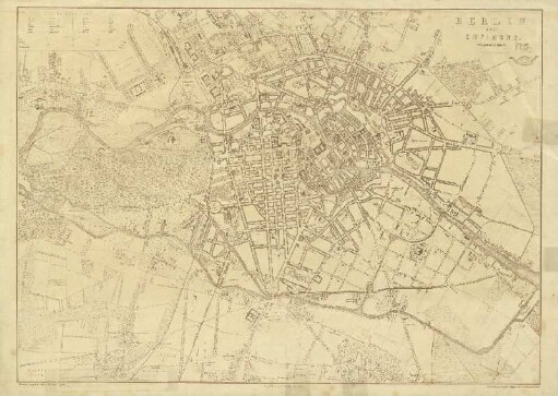 Berlin and environs : from authentic survey