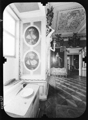 Gotha. Schloss Friedenstein, Corps de Logis (Nordflügel), 2. Obergeschoss, Festsaal