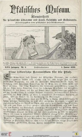Nr. 1 (1. Januar 1899)