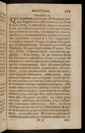 629-651, Exorcismus