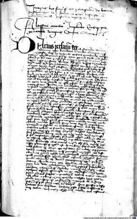 Lectura Digesti veteris. Lectura Codicis - BSB Clm 14114