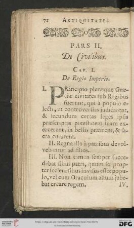 Pars II: De Civilibus