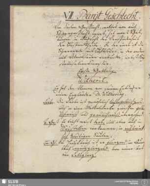 VII. Baryt Geschlecht