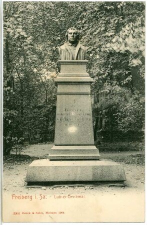 Freiberg. Luther Denkmal