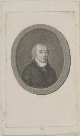 Bildnis des Johann Gabriel Bezzel