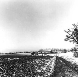 Braunsdorf (Wilsdruff-Braunsdorf). Ortsteilansicht von der Kleinopitzer Straße
