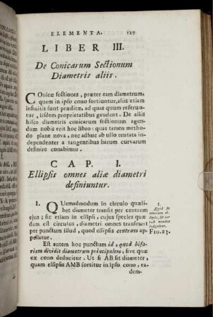 Liber III. De Conicarum Sectionum Diametris aliis.