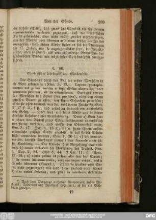 §. 80. Theologischer Lehrbegriff vom Sündenfalle.
