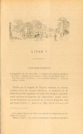 Chapitre Premier. Interpellation du 28 mars 1883 ...