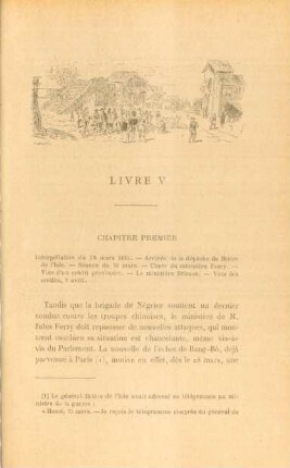 Chapitre Premier. Interpellation du 28 mars 1883 ...
