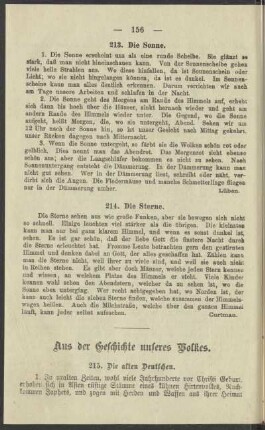 Aus der Geschichte unseres Volkes