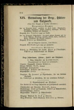 Verwaltung der Berg-, Hütten- und Salzwerke
