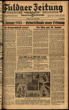 Ausgabe vom Freitag, den 30. Januar 1942.