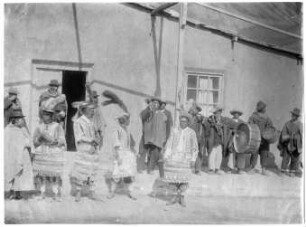 Musikensemble Indigener in Moreno, Argentinien