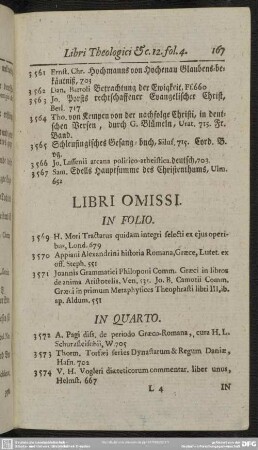 Libri Omissi