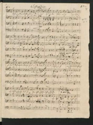 Frühlingsfeier; Coro; E-Dur; MWV F 18; op.48,3