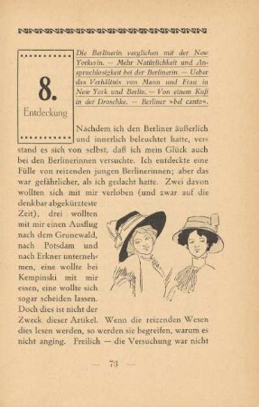 8. Entdeckung