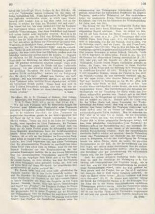 99-100 [Rezension] Davidson, A. B., Old Testament Prophecy