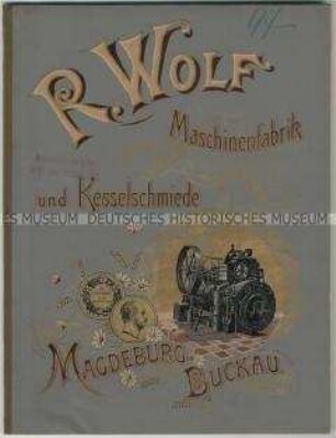 Landwirtschaftliche Maaschinen der Firma Wolf