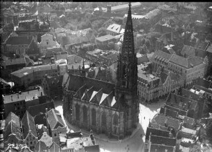 Münster, Innenstadt, u.a. Lambertikirche, Prinzipalmarkt, Dominikanerkirche