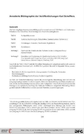 (Systematik / Lücken der bibliographischen Erfassung / Nachdrucke und Auszüge / Annotationen / Besonderheiten und Probleme der bibliographischen Erfassung einzelner Periodika / Verwendete Abkürzungen)