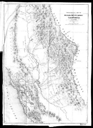 Topographical sketch ot the gold & quicksilver district of California.