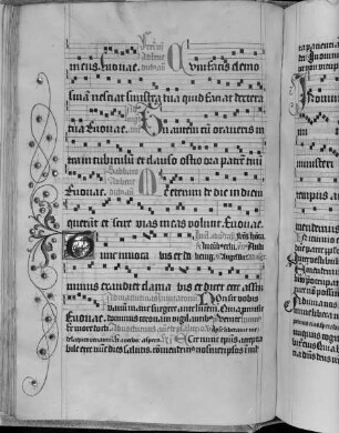 Antiphonarium (Benediktinerhandschrift) — Initiale S(unt)