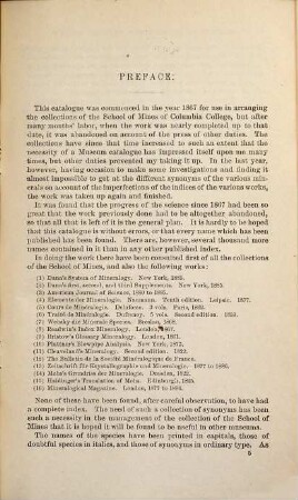 Catalogue of minerals and synonyms