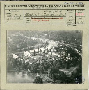 Mettlach, Villeroy&boch, Steingutfabrik