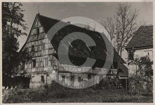 Fachwerkhaus des Erbhofs Blaurock in Opperau