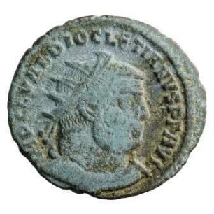 Münze, Antoninian, 291 - 292 n. Chr.
