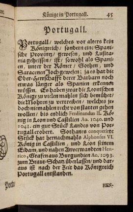45-60, Portugall. - Spanien.