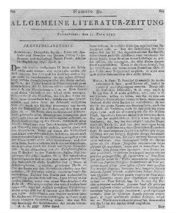 Albinus, B.: Causae et signa morborum. Tom. 4. Danzig: Brückner 1794