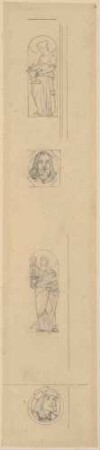 Graphik und Architektur (Entwurf für die Dresdner Gemäldegalerie?)