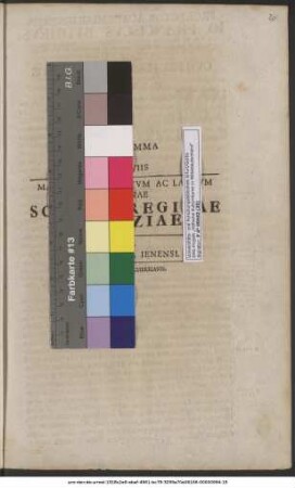 Programma In Exseqviis Maximarvm Virtvtvm Ac Lavdvm Matronae Sophiae Reginae Goetziae P. P. In Academia Ienensi