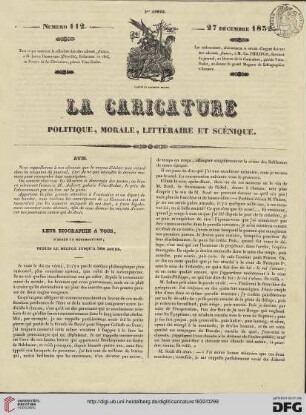 Numéro 112 (27 Décembre 1832)