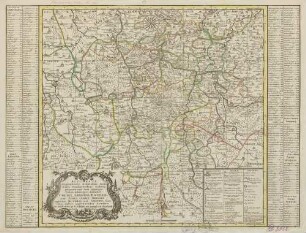 Accurate Geographische Delineation derer in dem Churfürstenthum Sachsen, gelegenen und zum Leipziger Creisse Gehöhrigen Aemmter Coldiz, Leissnig, Rochliz, und Schul-Ammt Grimma ingleichen Mügeln, und Sornzig, samt vielen andern angrenzenden Aemtern.