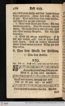 6. Von dem Werke der Erlösung (239 - 256)