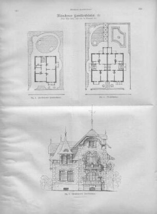 Münchener Familienhäuser.