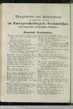 Gemeinde Blankenhain