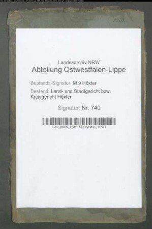 Erblasser: Hessen-Rotenburg, Viktor Amadeus von: Besonderer letztwilliger Disposition über das Mediatsfürstentum Corvey.