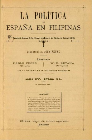 Núm. 94. 11 Septiembre 1894